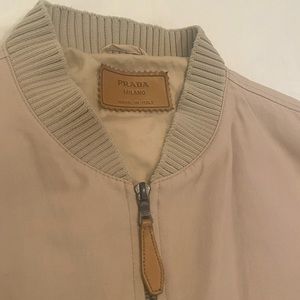 Vintage Prada Bomber Jacket - Mens - Size 54